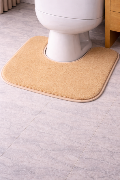 Luroon U-Comfort  — Contoured Memory Foam Mat for Toilet Base