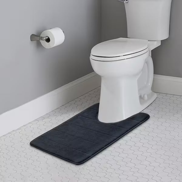 Luroon U-Comfort  — Contoured Memory Foam Mat for Toilet Base