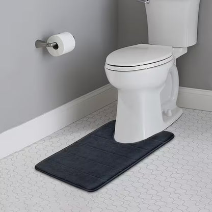 Luroon U-Comfort  — Contoured Memory Foam Mat for Toilet Base