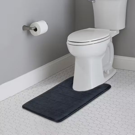 Luroon U-Comfort  — Contoured Memory Foam Mat for Toilet Base