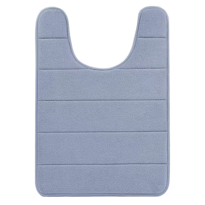 Luroon U-Comfort  — Contoured Memory Foam Mat for Toilet Base