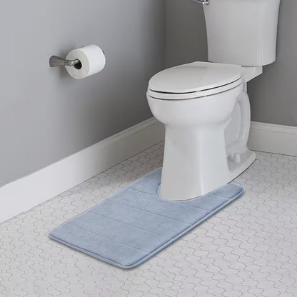 Luroon U-Comfort  — Contoured Memory Foam Mat for Toilet Base